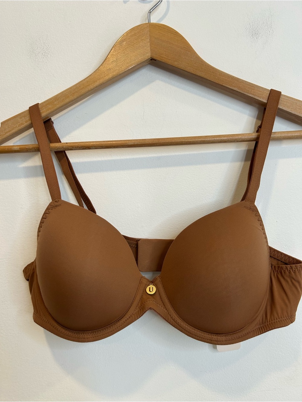 Understance Natural Contour Flexwire Demi Bra Teddy Bear Brown